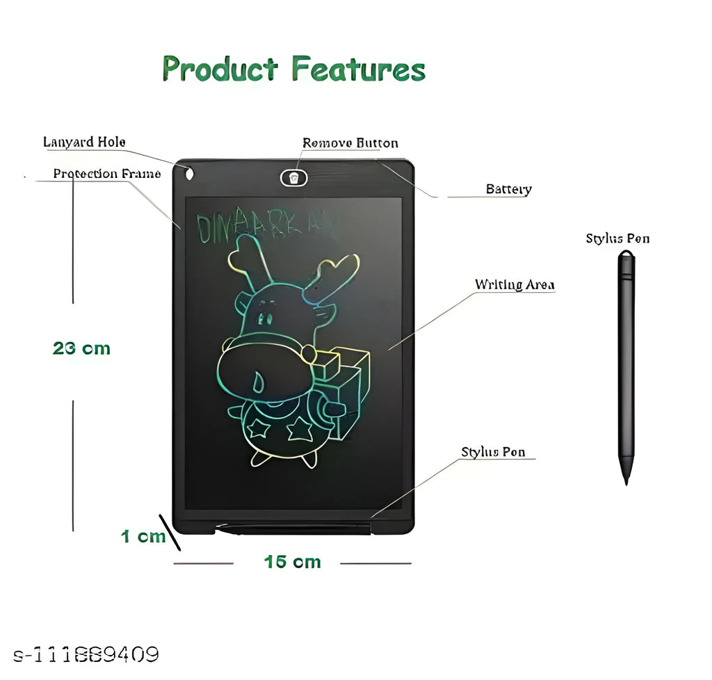 8.5-Inch Portable LCD Writing Tablet & Digital Doodle Pad for Kids