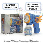 Automatic Steampunk Bubble Blaster – Endless Bubble Fun for Kids!