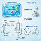 Premium Baby Inflatable Water Mat for Sensory Development & Fun Tummy Time