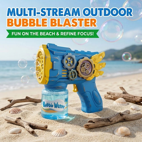 Automatic Steampunk Bubble Blaster – Endless Bubble Fun for Kids!