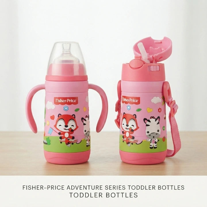 Fisher-Price Stainless Steel Baby Feeder Bottle (300ml)