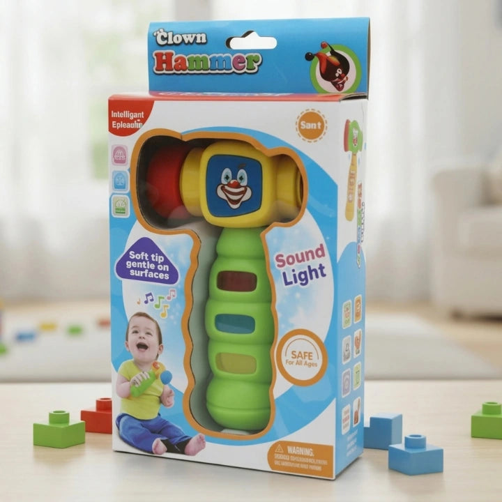 Clown Hammer Light Up Toy Game