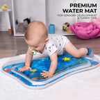 Premium Baby Inflatable Water Mat for Sensory Development & Fun Tummy Time