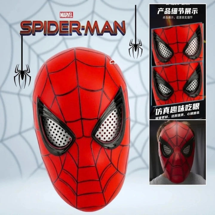 Spider-Man Interactive Mask with Mechanical Moving Eyes