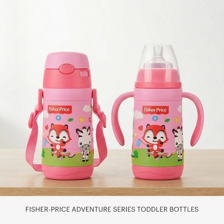 Fisher-Price Stainless Steel Baby Feeder Bottle (300ml)