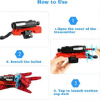 Kids Web Shooter Hero Launcher Glove Set