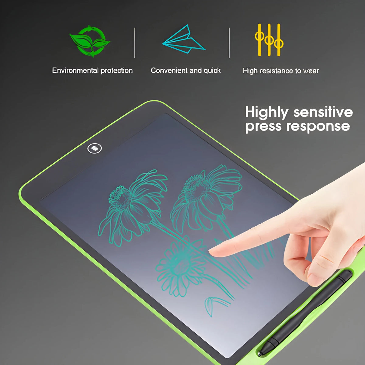 8.5-Inch Portable LCD Writing Tablet & Digital Doodle Pad for Kids