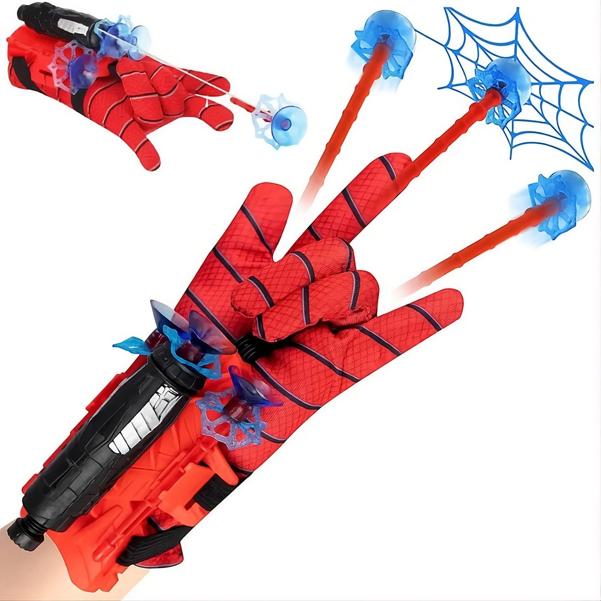 Kids Web Shooter Hero Launcher Glove Set