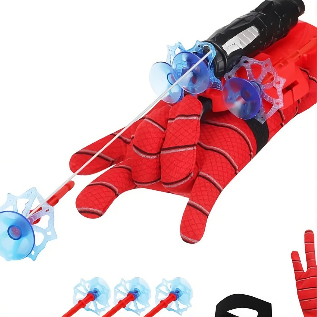 Kids Web Shooter Hero Launcher Glove Set